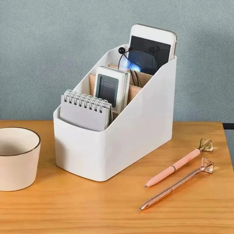 Remote Control Organizer TV Remote Holder For Table Multipurpose Desktop Storage Box Bedroom Living Room Organizer